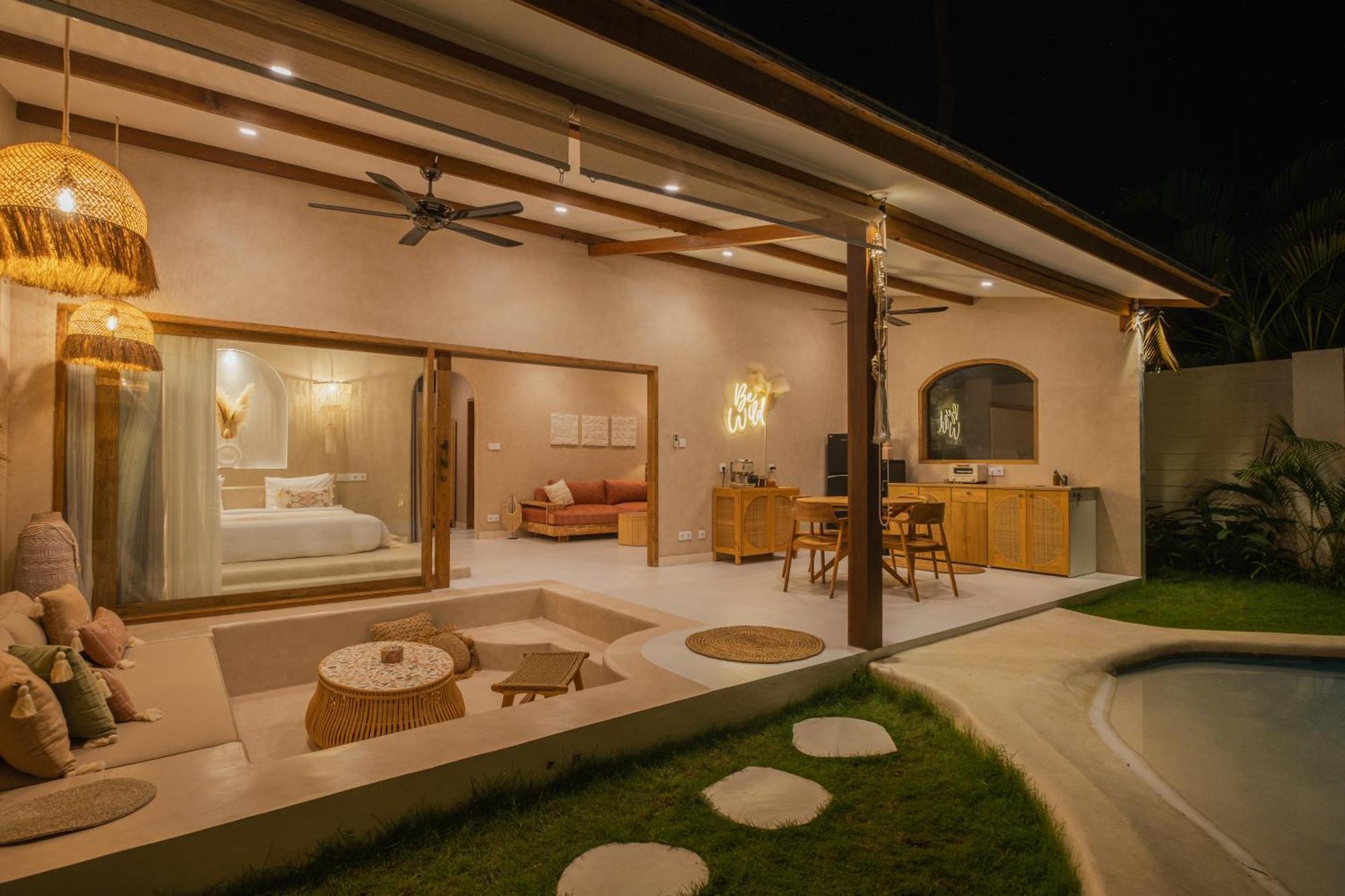 Gili Boho Villas - Aesthetic Private Pool Villas Gili Trawangan Esterno foto