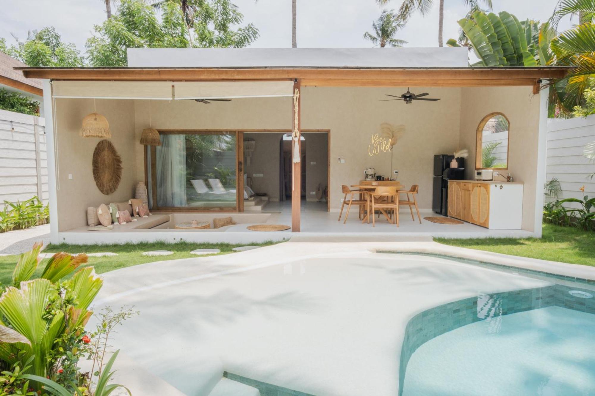 Gili Boho Villas - Aesthetic Private Pool Villas Gili Trawangan Esterno foto