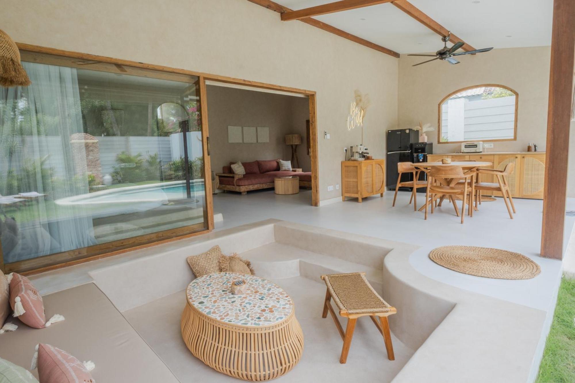 Gili Boho Villas - Aesthetic Private Pool Villas Gili Trawangan Esterno foto