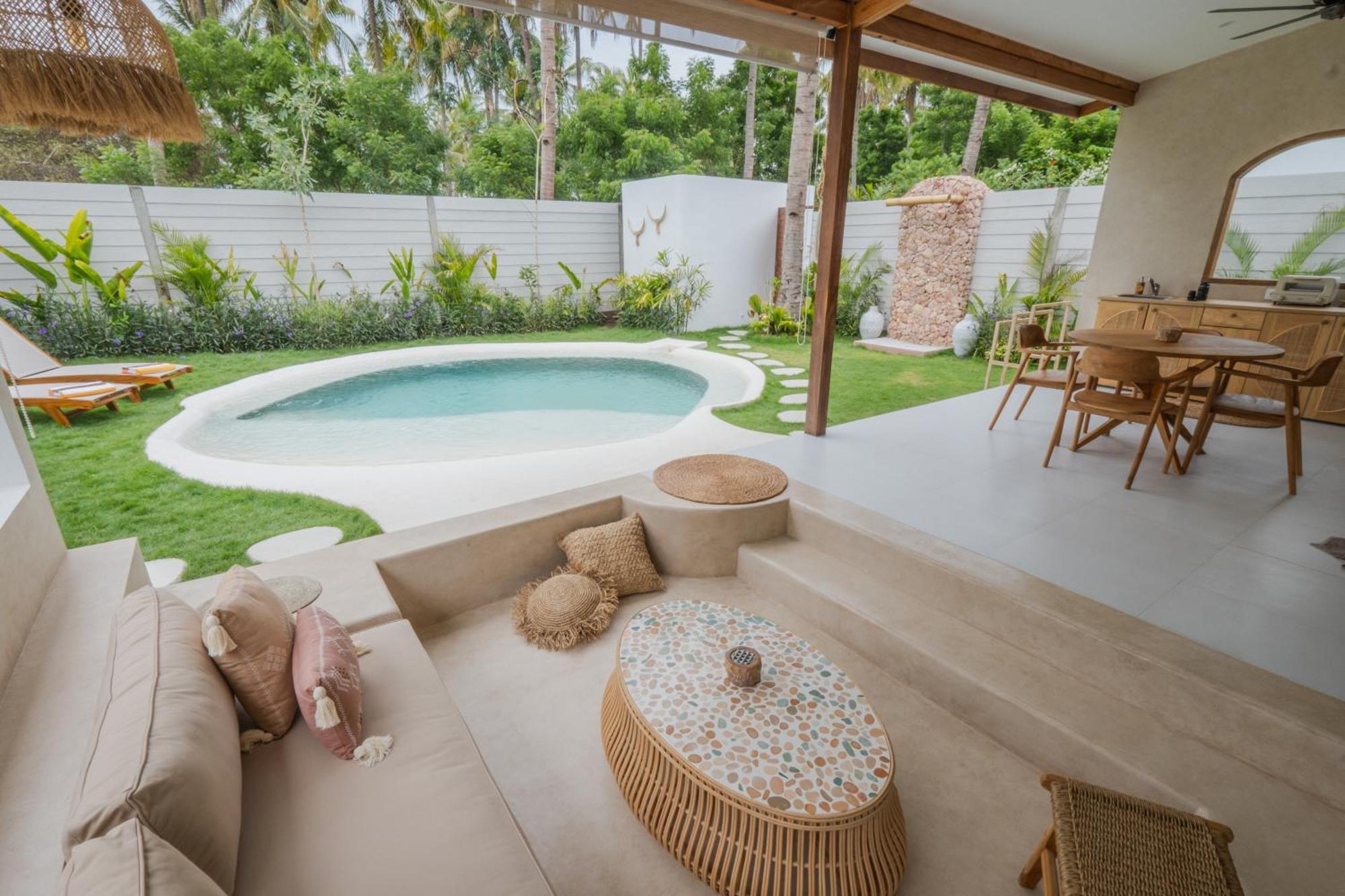 Gili Boho Villas - Aesthetic Private Pool Villas Gili Trawangan Esterno foto