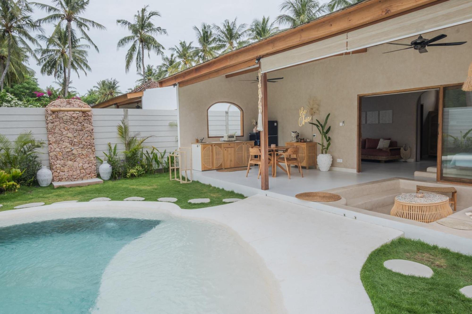 Gili Boho Villas - Aesthetic Private Pool Villas Gili Trawangan Esterno foto